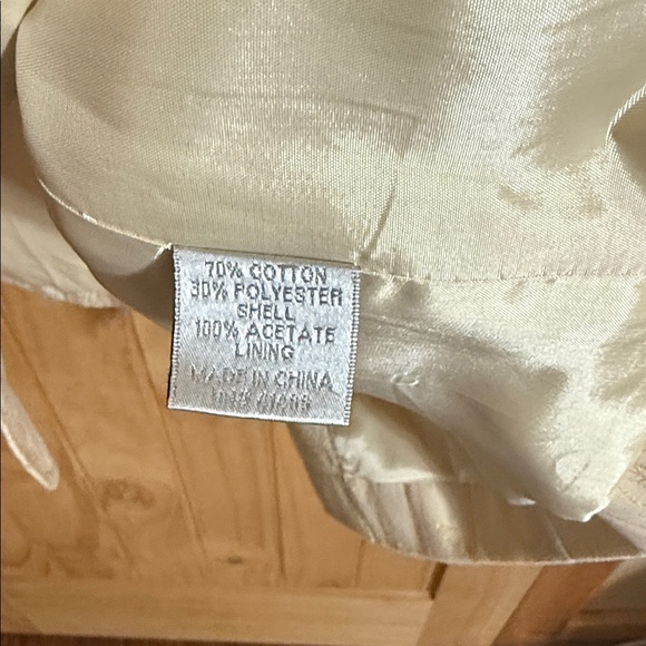 Spiegel Cream Patterned Women's Blazer - Picture 4 of 5